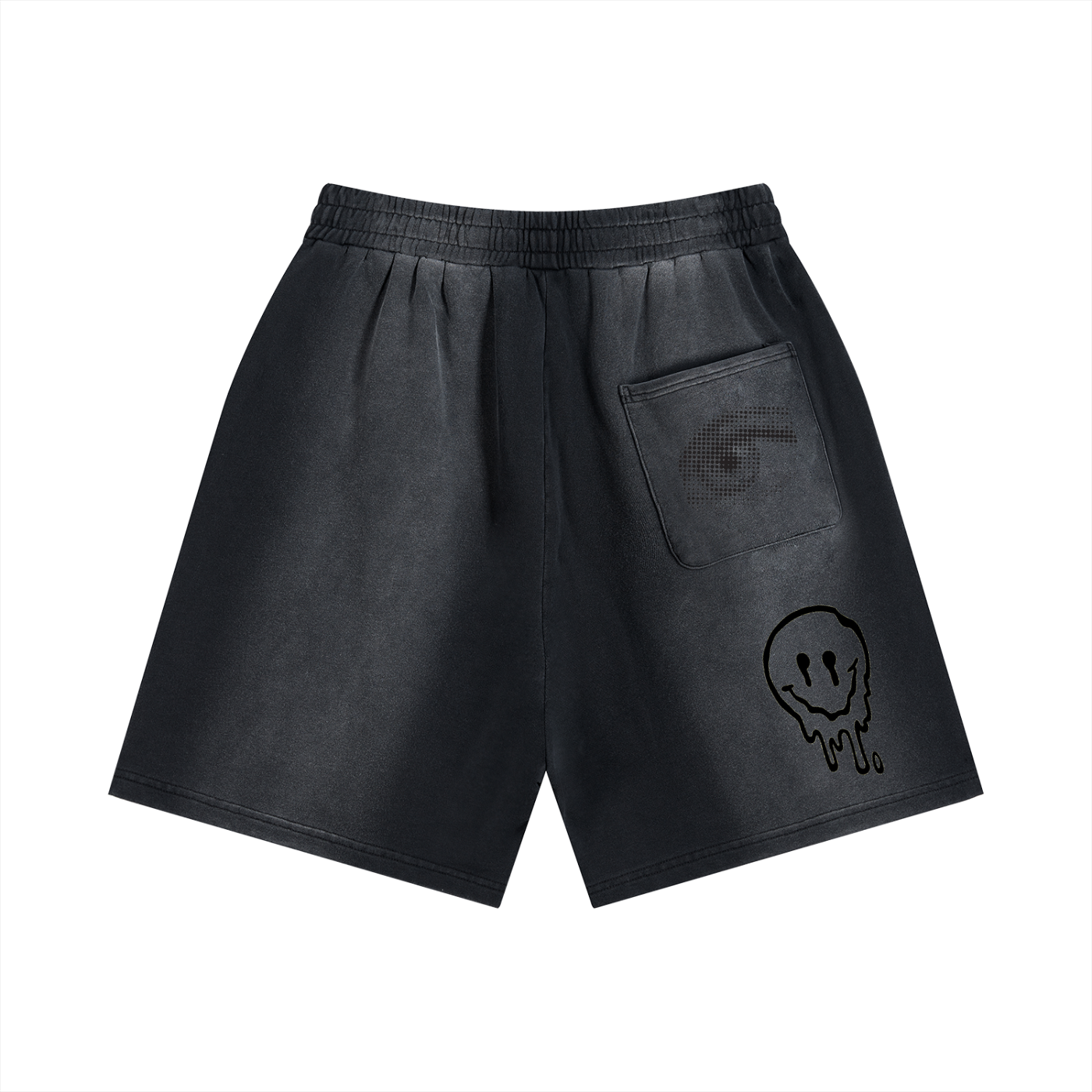 Sun Fade Distressed Shorts